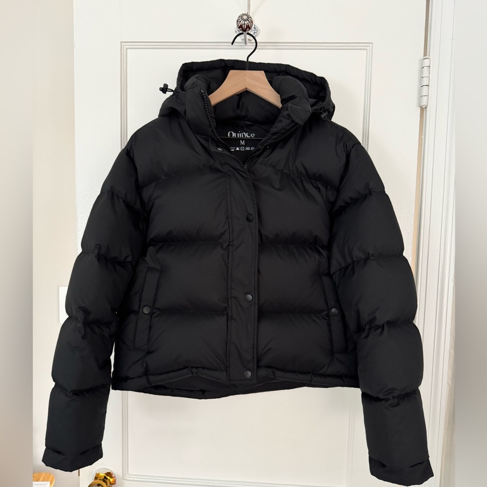 Responsible Down Cropped Puffer Jacket